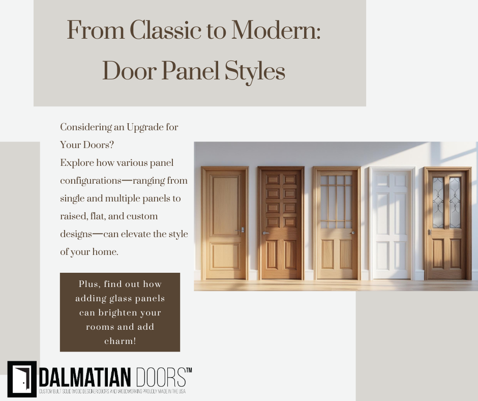 Understanding Different Panel Configurations for Solid Wood Doors