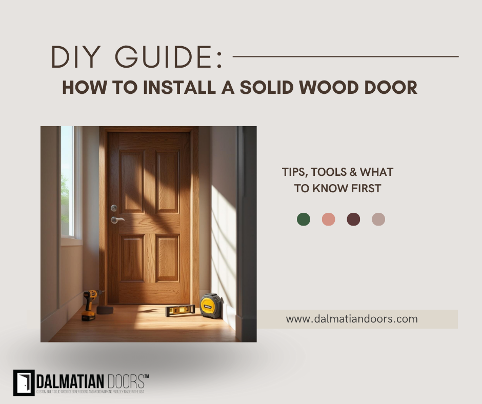 How to Install a Solid Wood Door: DIY Guide