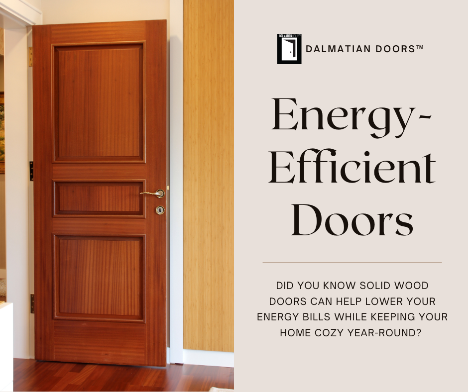 Solid Wood Doors Are Energy-Efficient. Here’s Why!