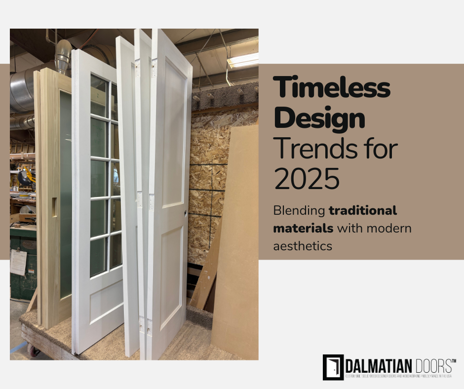 Today’s Design Trends for 2025: Blending Traditional Materials with Modern Aesthetics