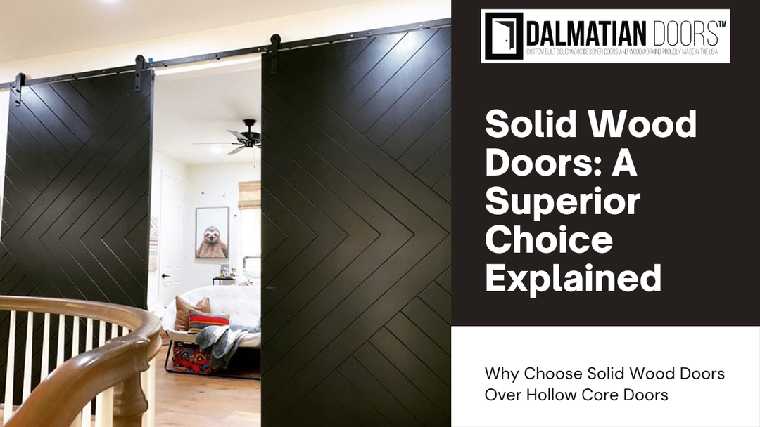 Why Choose Solid Wood Doors Over Hollow Core Doors