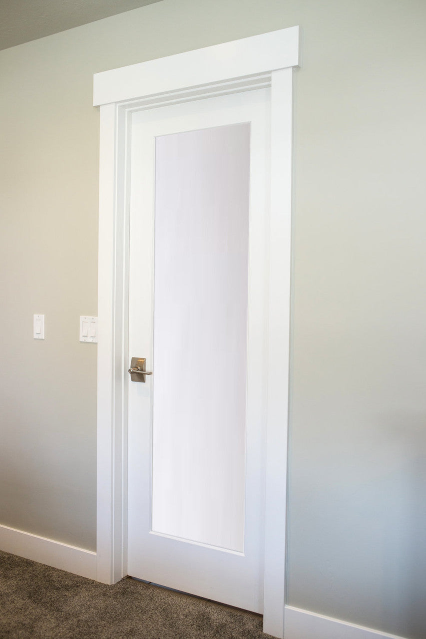 Glass 1 Panel Interior Door - DALMATIAN DOORS™ and Woodworking
