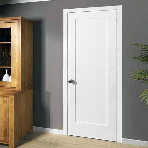 Wood 1 Panel Interior Door - DALMATIAN DOORS™ and Woodworking