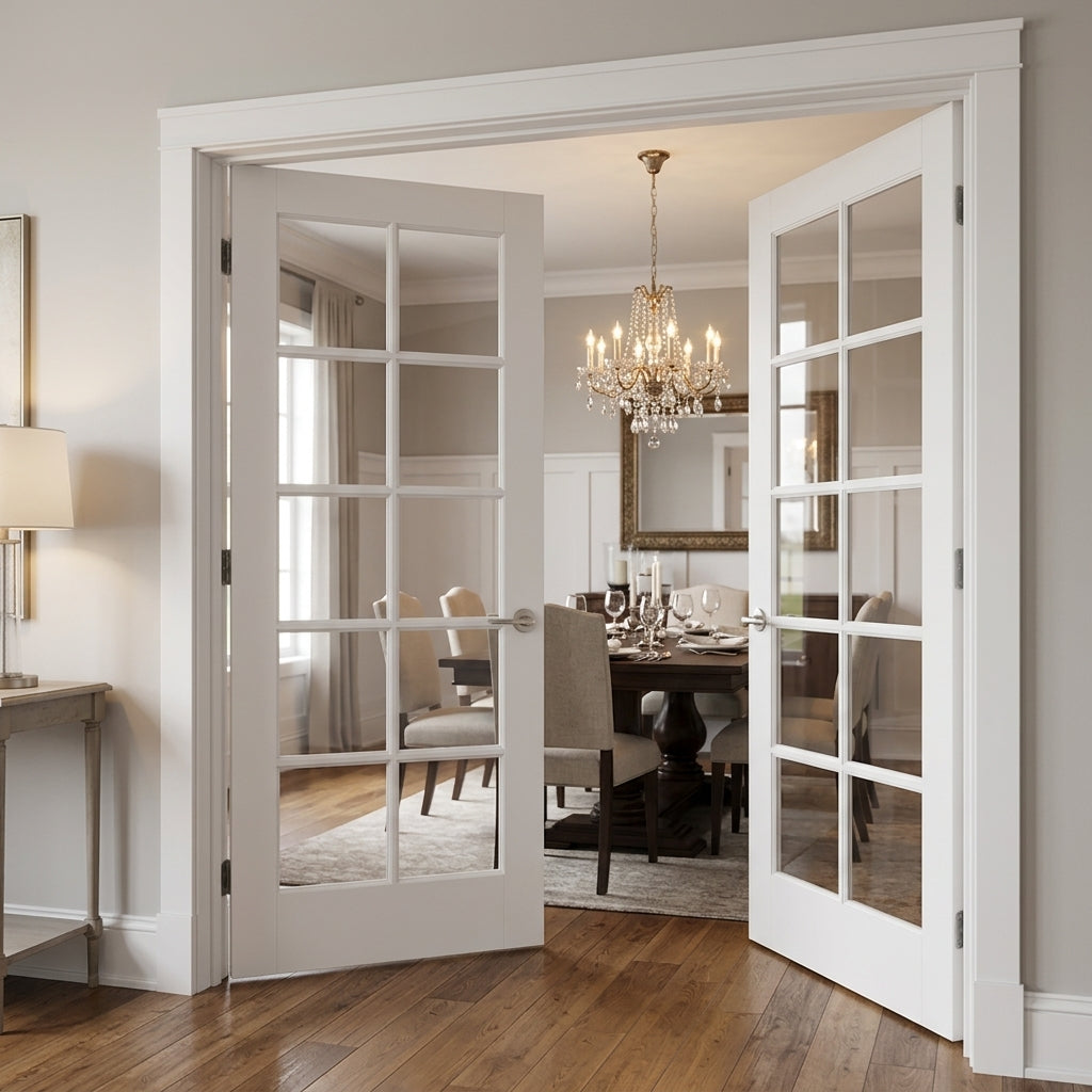 10 Lite Glass French Door - DALMATIAN DOORS™ and Woodworking