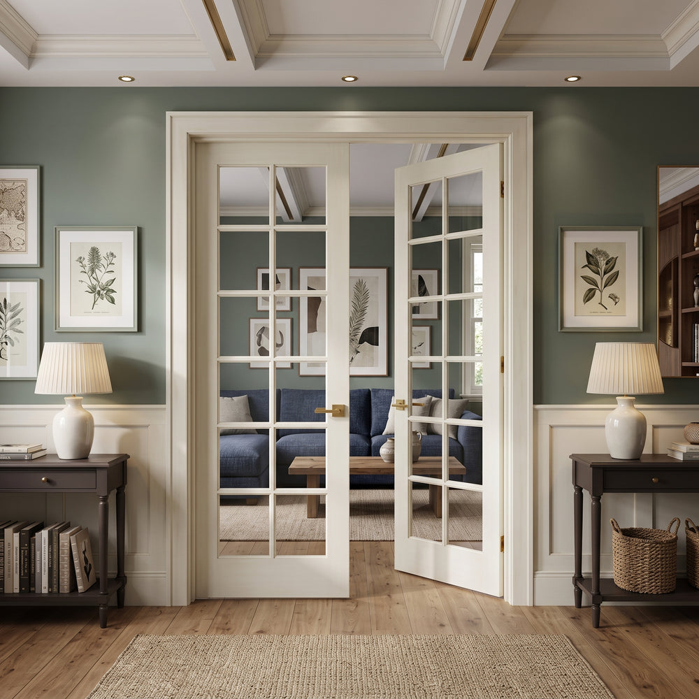 12 Lite Glass French Door - DALMATIAN DOORS™ and Woodworking