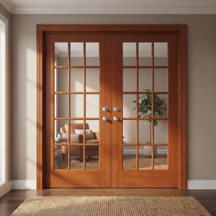15 Lite Glass French Door - DALMATIAN DOORS™ and Woodworking