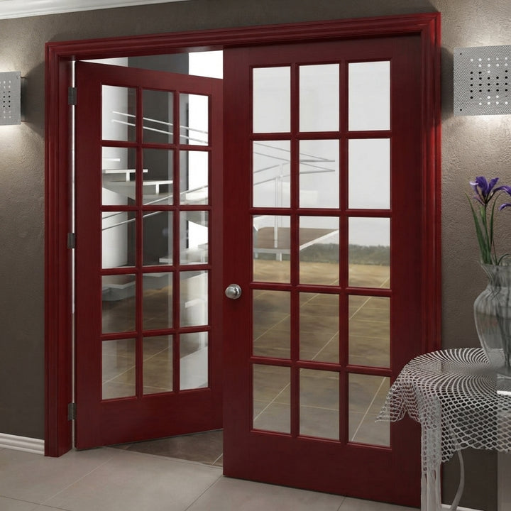 15 Lite Glass French Door - DALMATIAN DOORS™ and Woodworking