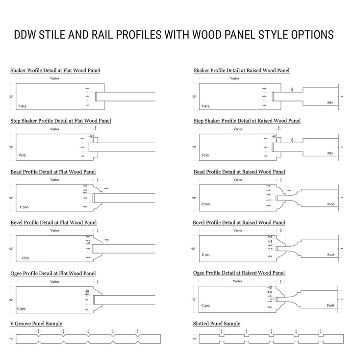 6 Lite Over One Solid Wood Panel Door - DALMATIAN DOORS™ and Woodworking