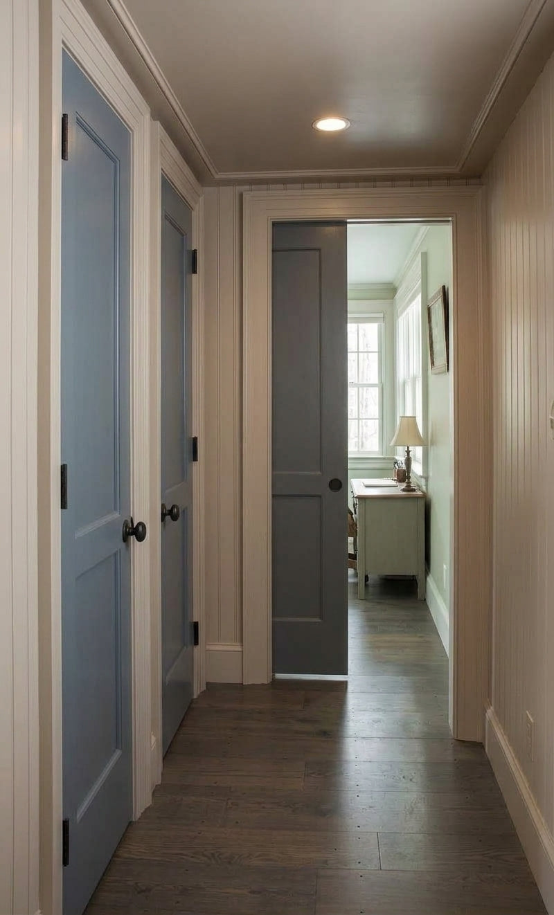 Wood 2 Panel Pocket Door - DALMATIAN DOORS™ and Woodworking