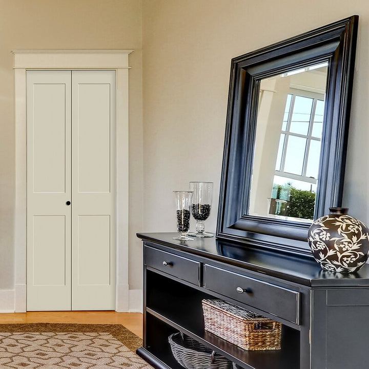 Wood 2 Panel Bifold Door - DALMATIAN DOORS™ and Woodworking