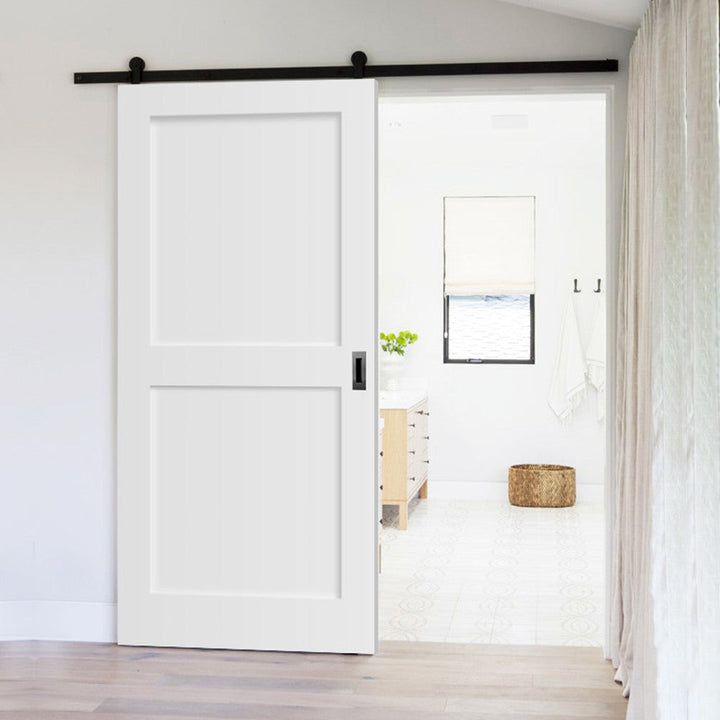 Wood 2 Panel Barn Door - DALMATIAN DOORS™ and Woodworking