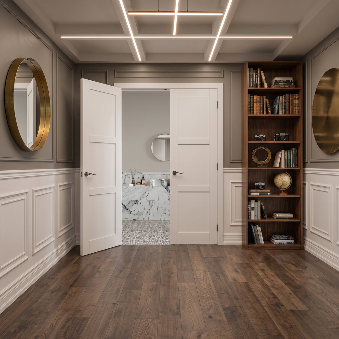 Wood 3 Panel French Door - DALMATIAN DOORS™ and Woodworking