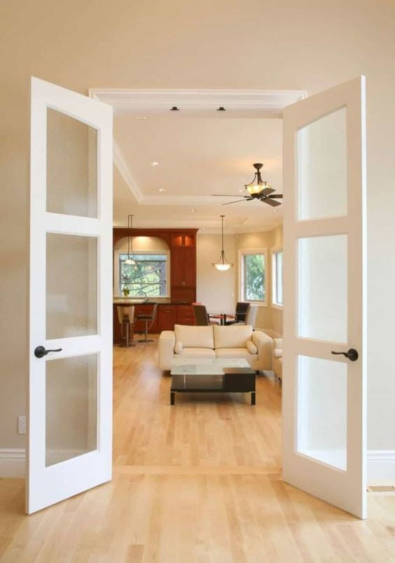 3 Lite Glass French Door - DALMATIAN DOORS™ and Woodworking