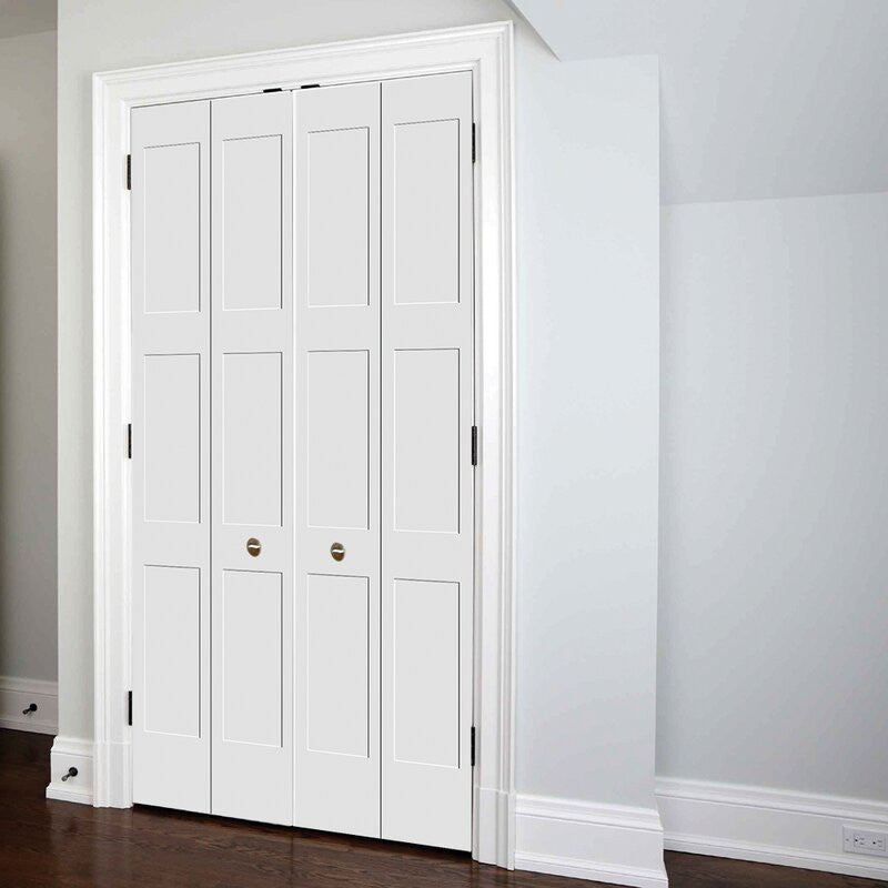 Wood 3 Panel Bifold Door - DALMATIAN DOORS™ and Woodworking