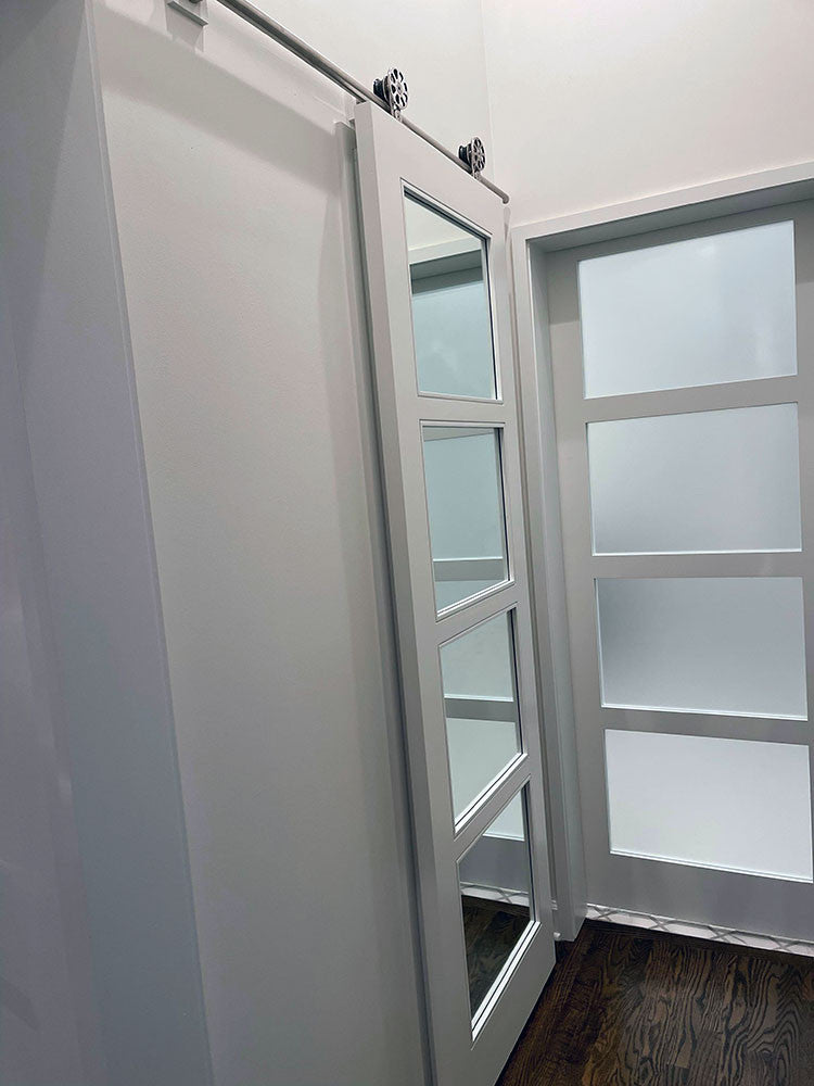 Glass 4 Panel Interior Door - DALMATIAN DOORS™ and Woodworking