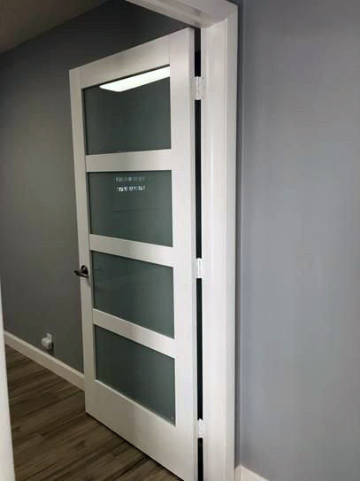 Glass 4 Panel Interior Door - DALMATIAN DOORS™ and Woodworking