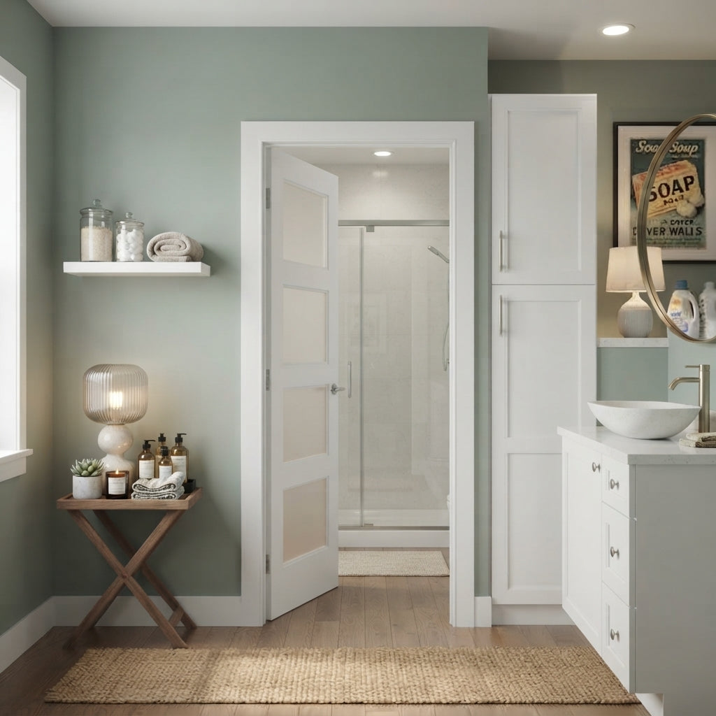 Glass 4 Panel Interior Door - DALMATIAN DOORS™ and Woodworking
