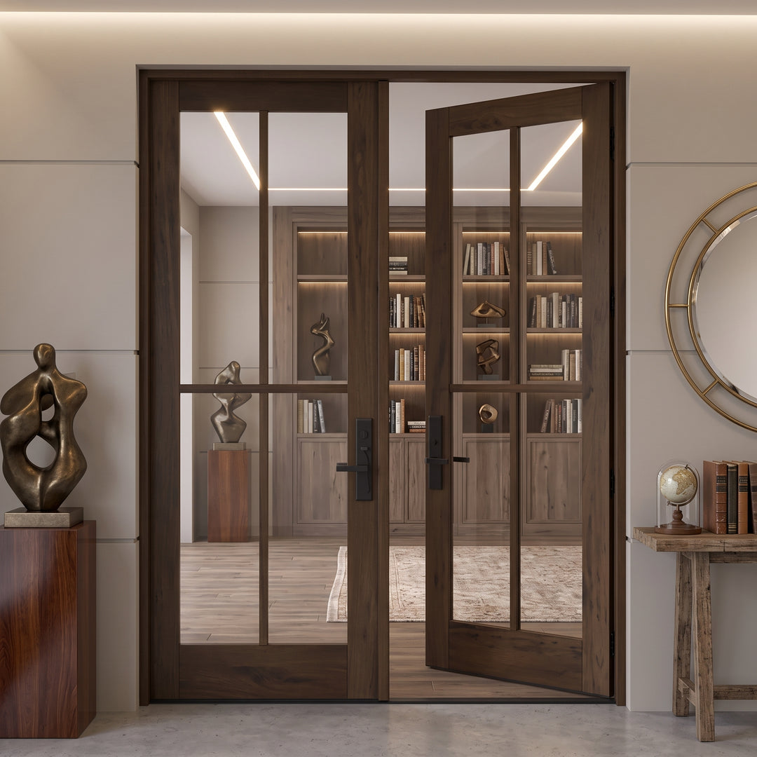 4 Lite Glass French Door - DALMATIAN DOORS™ and Woodworking