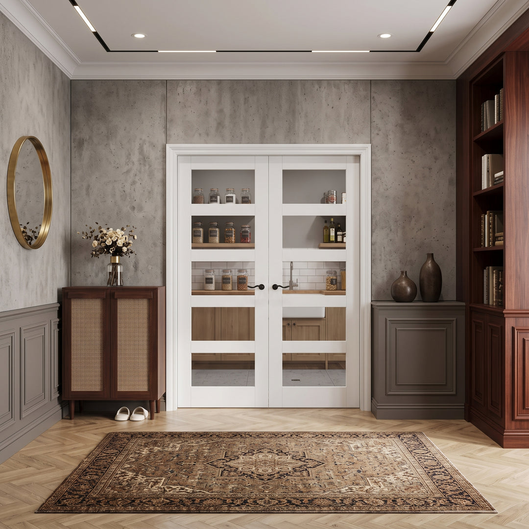 5 Lite Glass French Door - DALMATIAN DOORS™ and Woodworking