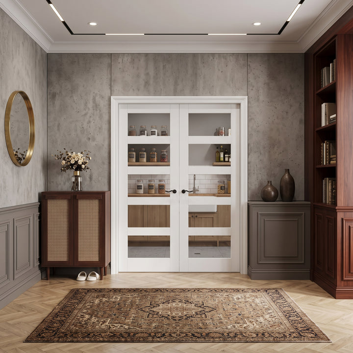 5 Lite Glass French Door - DALMATIAN DOORS™ and Woodworking
