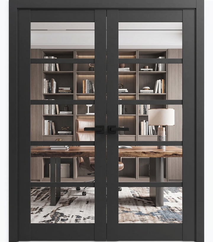 5 Lite Glass French Door - DALMATIAN DOORS™ and Woodworking
