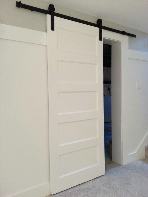 Wood 5 Panel Barn Door - DALMATIAN DOORS™ and Woodworking