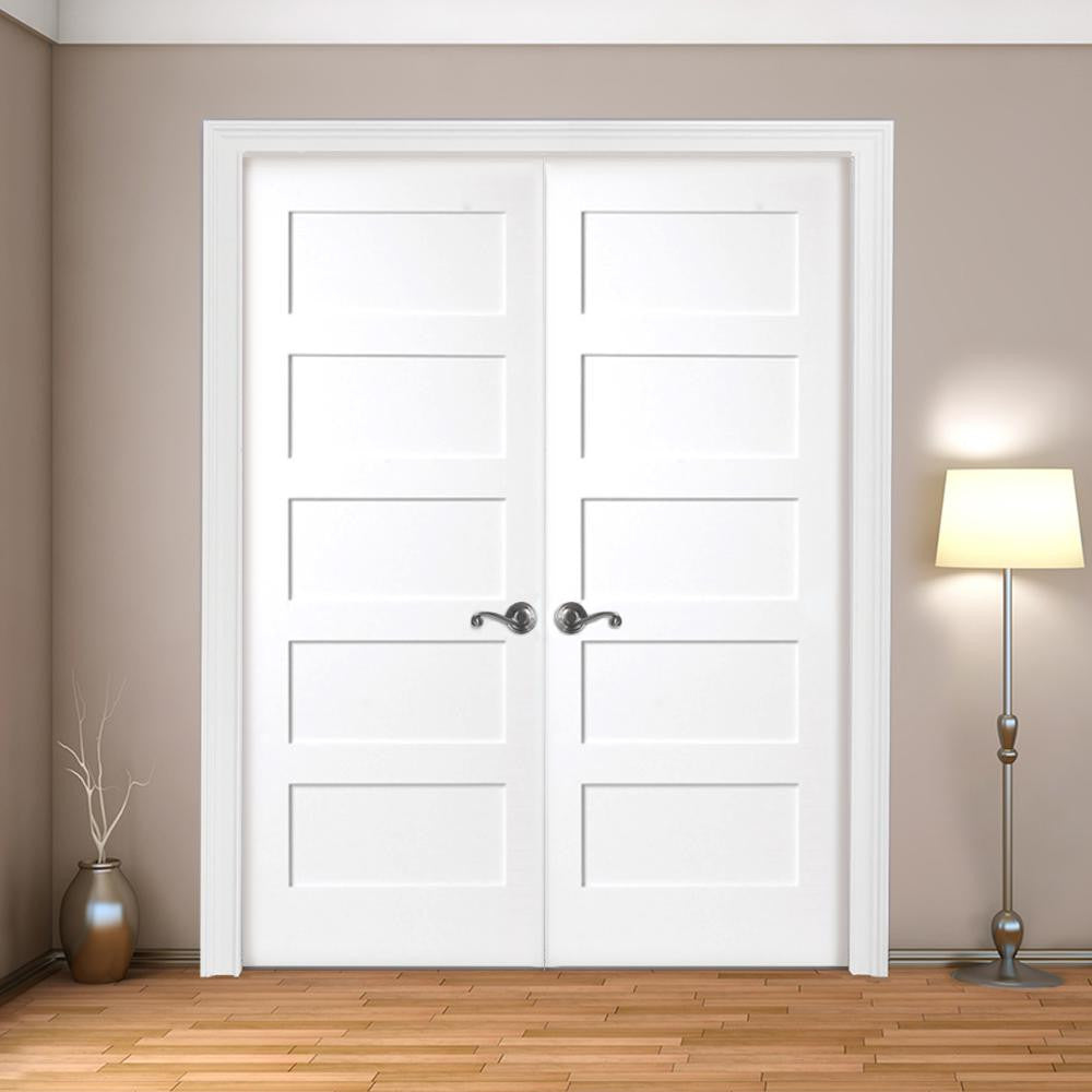 Wood 5 Panel French Door - DALMATIAN DOORS™ and Woodworking