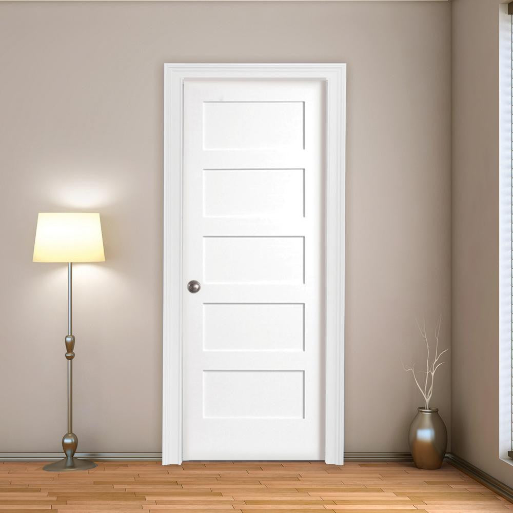 Wood 5 Panel Interior Door - DALMATIAN DOORS™ and Woodworking