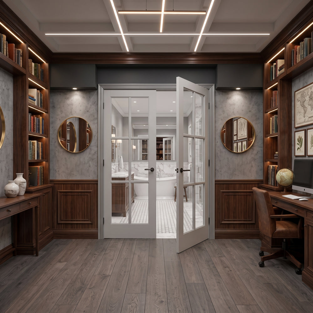6 Lite Glass French Door - DALMATIAN DOORS™ and Woodworking
