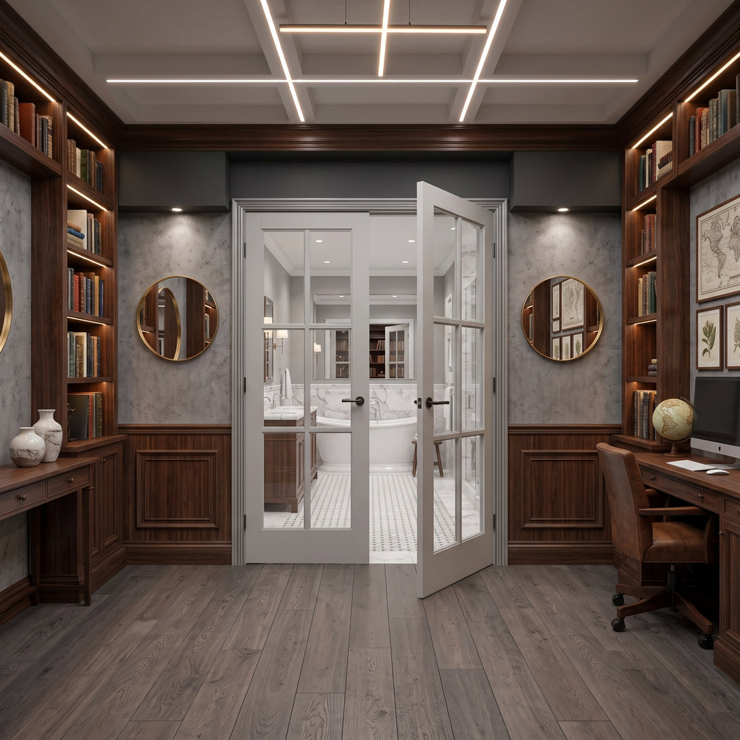 6 Lite Glass French Door - DALMATIAN DOORS™ and Woodworking