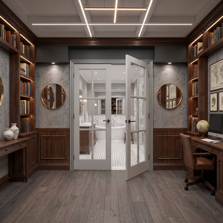 6 Lite Glass French Door - DALMATIAN DOORS™ and Woodworking