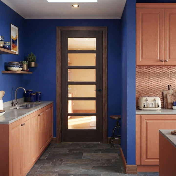 Glass 6 Panel Interior Door - DALMATIAN DOORS™ and Woodworking
