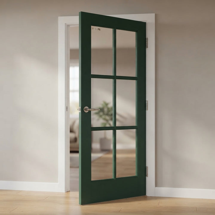 6 Lite Interior Door - DALMATIAN DOORS™ and Woodworking