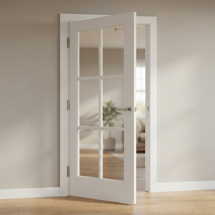 6 Lite Interior Door - DALMATIAN DOORS™ and Woodworking