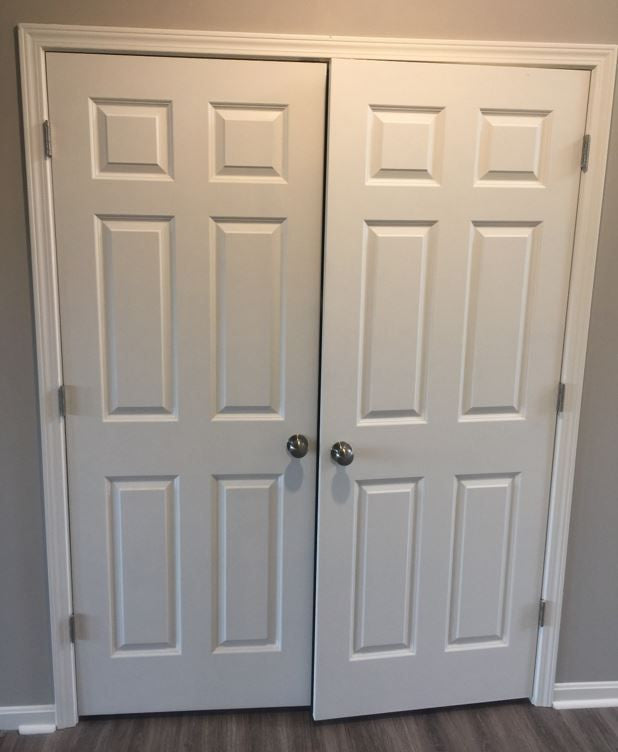 Wood 6 Panel French Double Doors - DALMATIAN DOORS™ and Woodworking