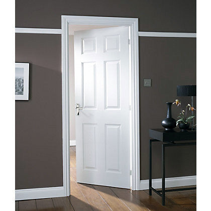 Wood 6 Panel Interior Door - DALMATIAN DOORS™ and Woodworking
