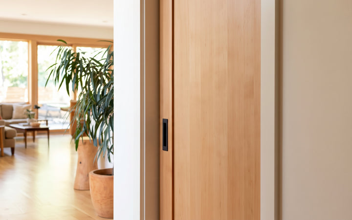 7 inch by 2 inch Recessed Flush Pull Set - DALMATIAN DOORS™ and Woodworking