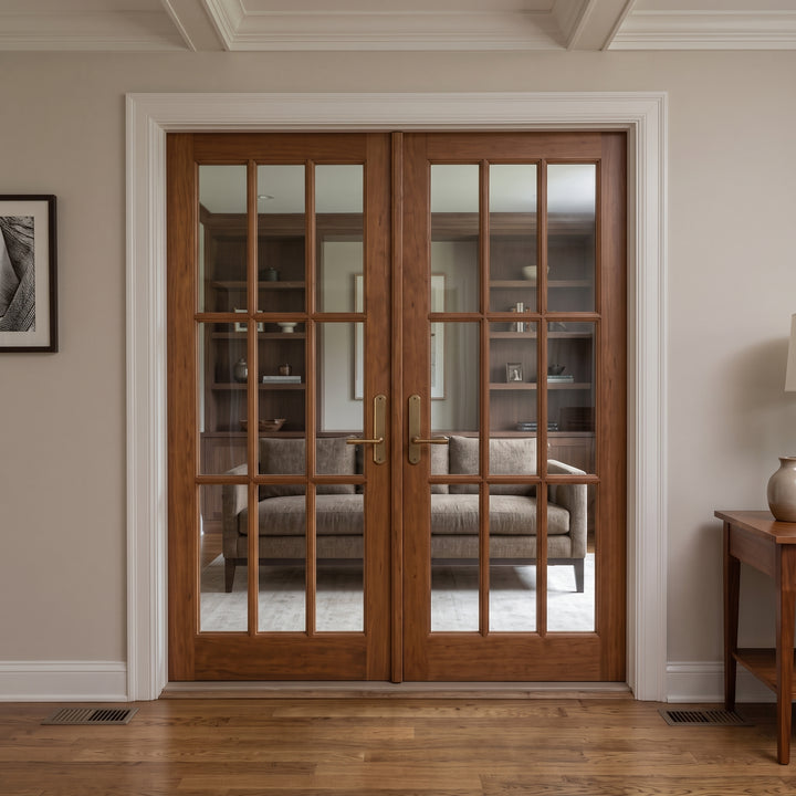9 Lite Glass French Door - DALMATIAN DOORS™ and Woodworking