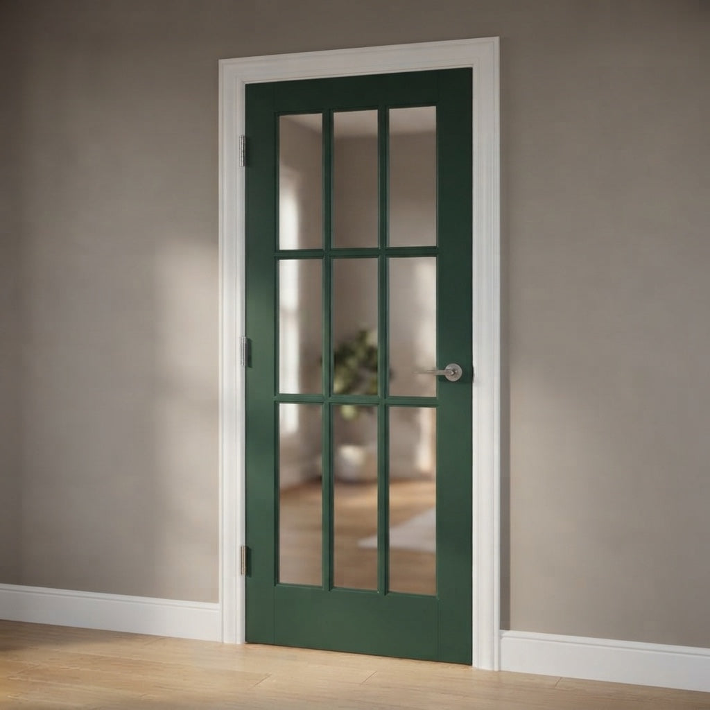 9 Lite Interior Door - DALMATIAN DOORS™ and Woodworking