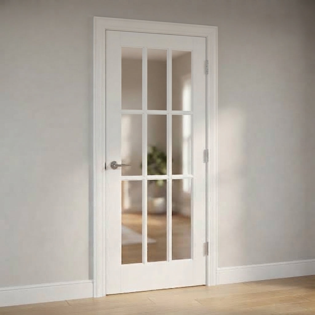 9 Lite Interior Door - DALMATIAN DOORS™ and Woodworking