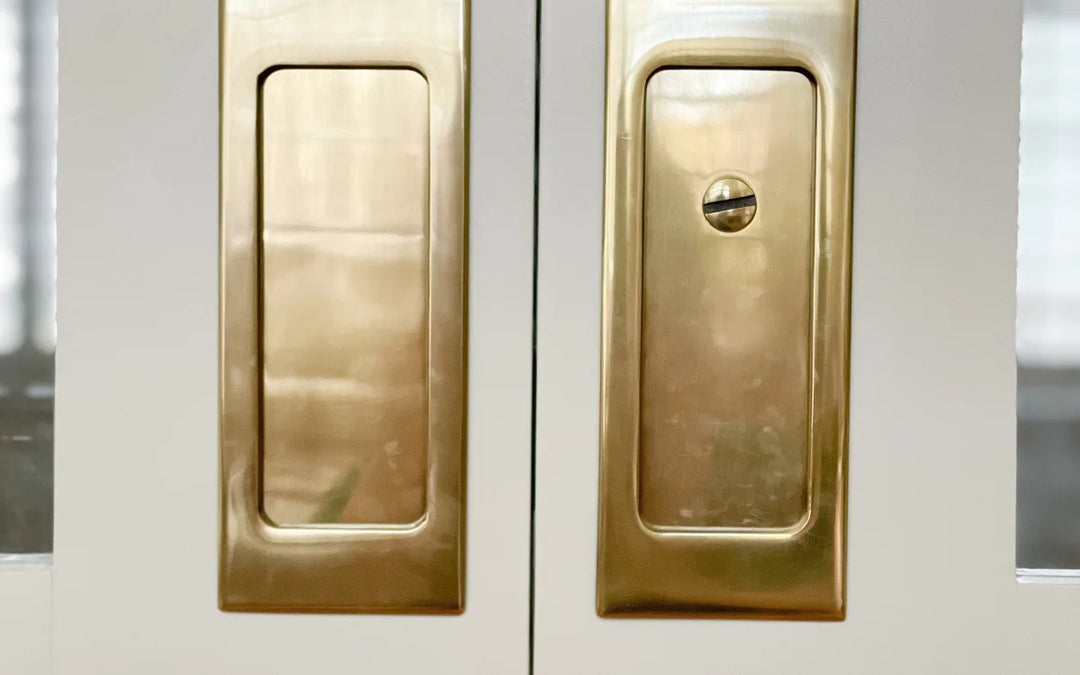 Barn/Pocket/Bypass Bed/Bath Privacy Lock - DALMATIAN DOORS™ and Woodworking