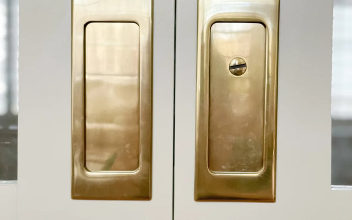 Barn/Pocket/Bypass Bed/Bath Privacy Lock - DALMATIAN DOORS™ and Woodworking