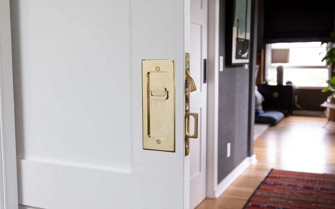 Barn/Pocket/Bypass Bed/Bath Privacy Lock - DALMATIAN DOORS™ and Woodworking