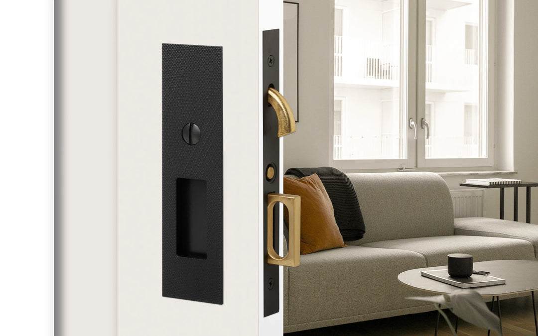 Barn/Pocket/Bypass Bed/Bath Privacy Lock - DALMATIAN DOORS™ and Woodworking