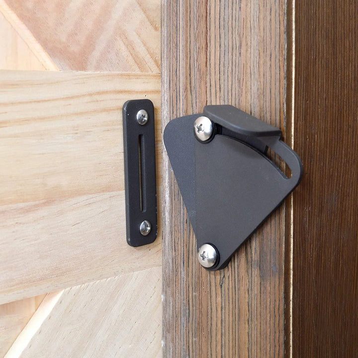 Black Barn Door Gate Latch - DALMATIAN DOORS™ and Woodworking