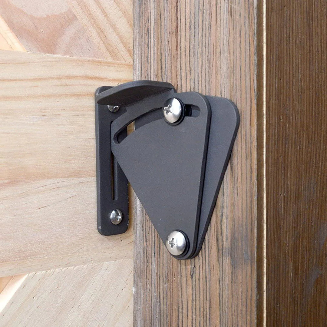 Black Barn Door Gate Latch - DALMATIAN DOORS™ and Woodworking