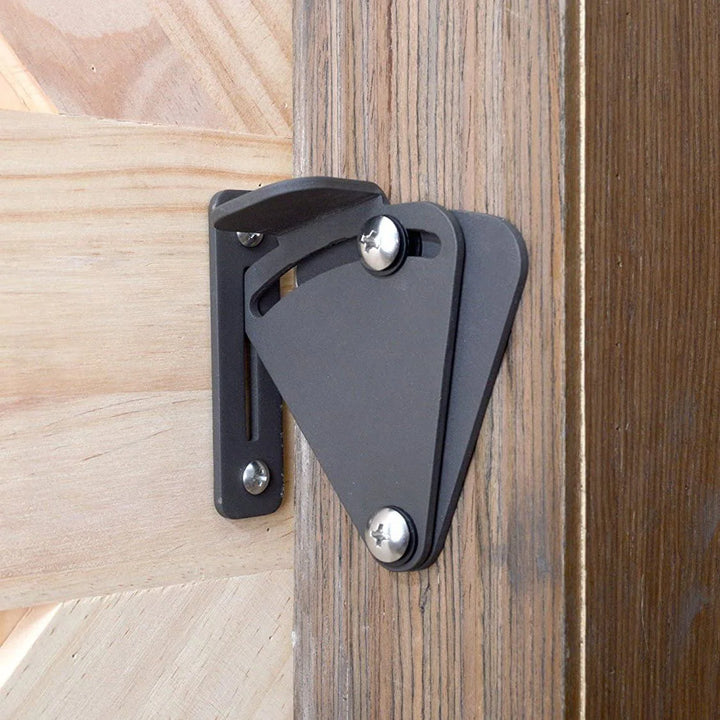 Black Barn Door Gate Latch - DALMATIAN DOORS™ and Woodworking