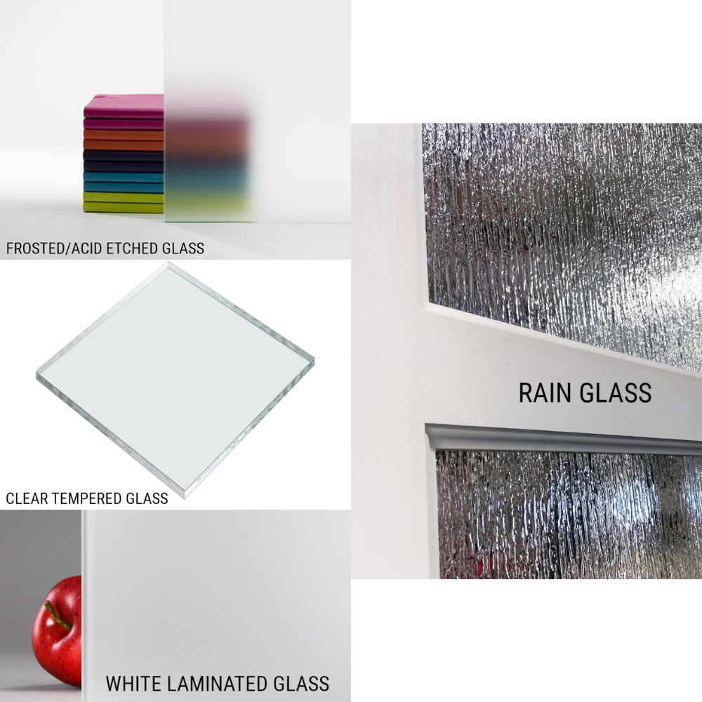 8 Lite Glass Bypass Door - DALMATIAN DOORS™ and Woodworking