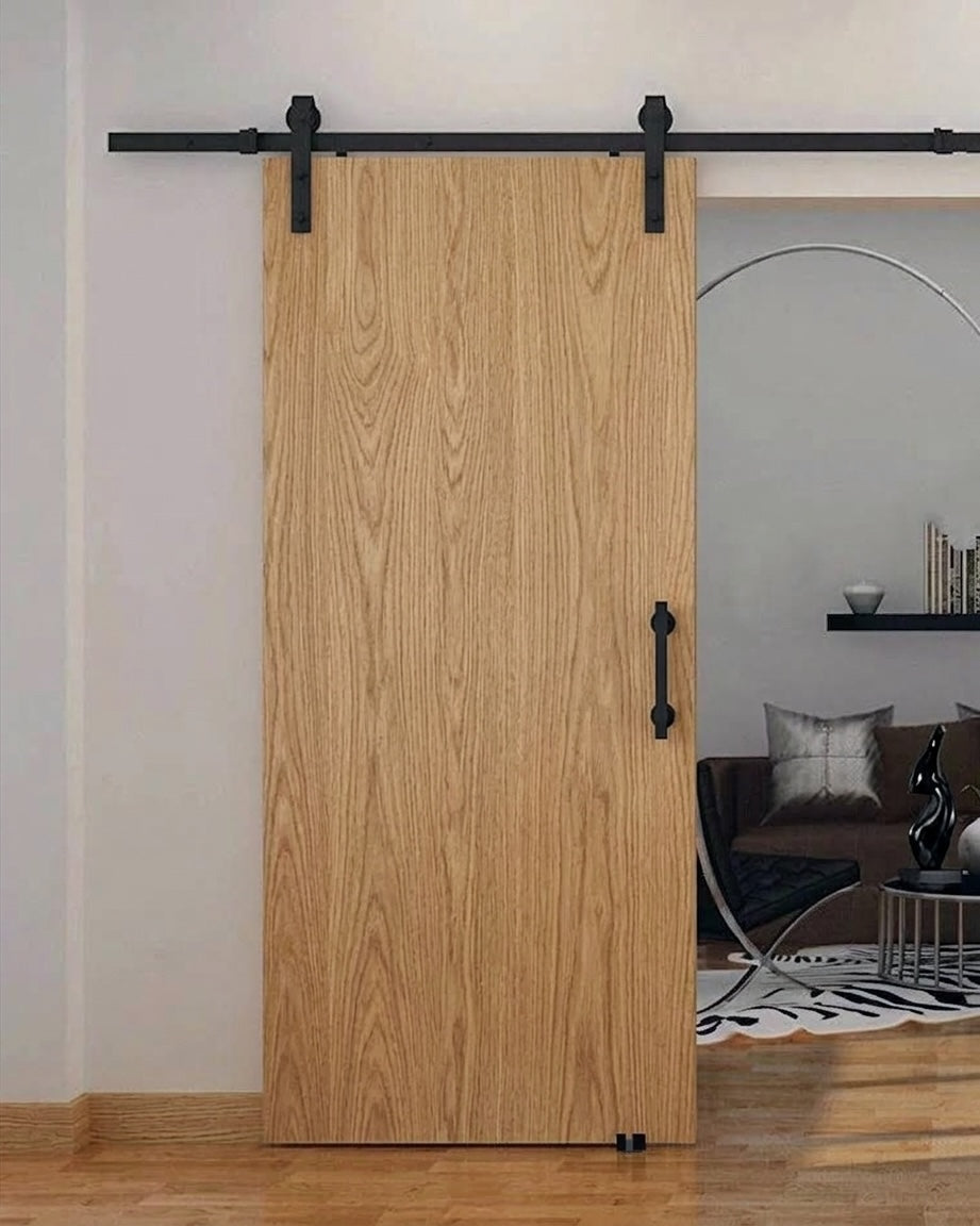 Flush Solid Wood Barn Door - DALMATIAN DOORS™ and Woodworking