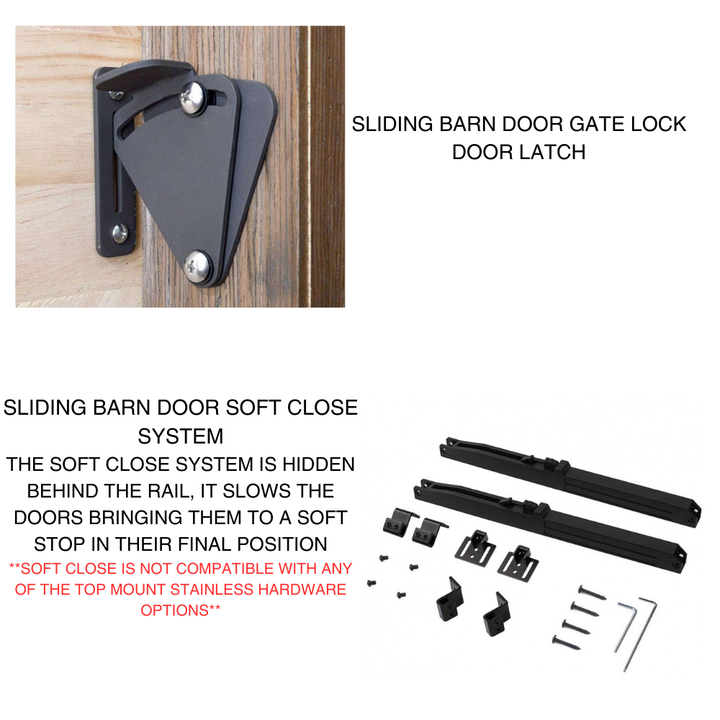 6 Lite Glass Barn Door - DALMATIAN DOORS™ and Woodworking